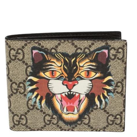 gucci angry cat bag|gucci mystic cat wallet.